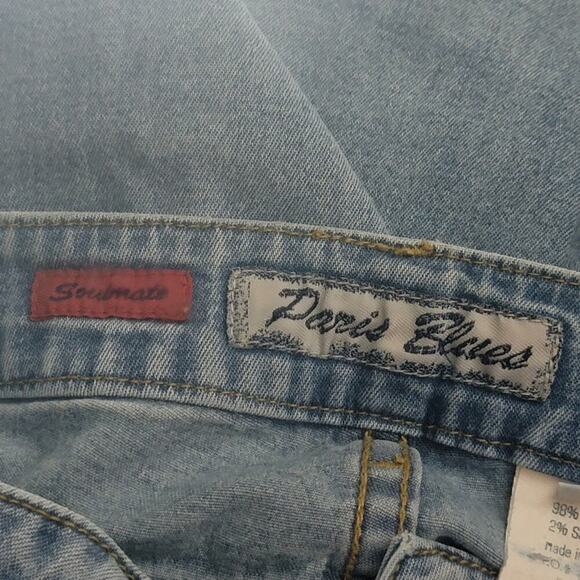 Vintage Y2K 2000s Paris Blues Soulmate Flared Bootcut Jeans - Picture 9 of 10